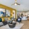 Open concept living room and kitchen